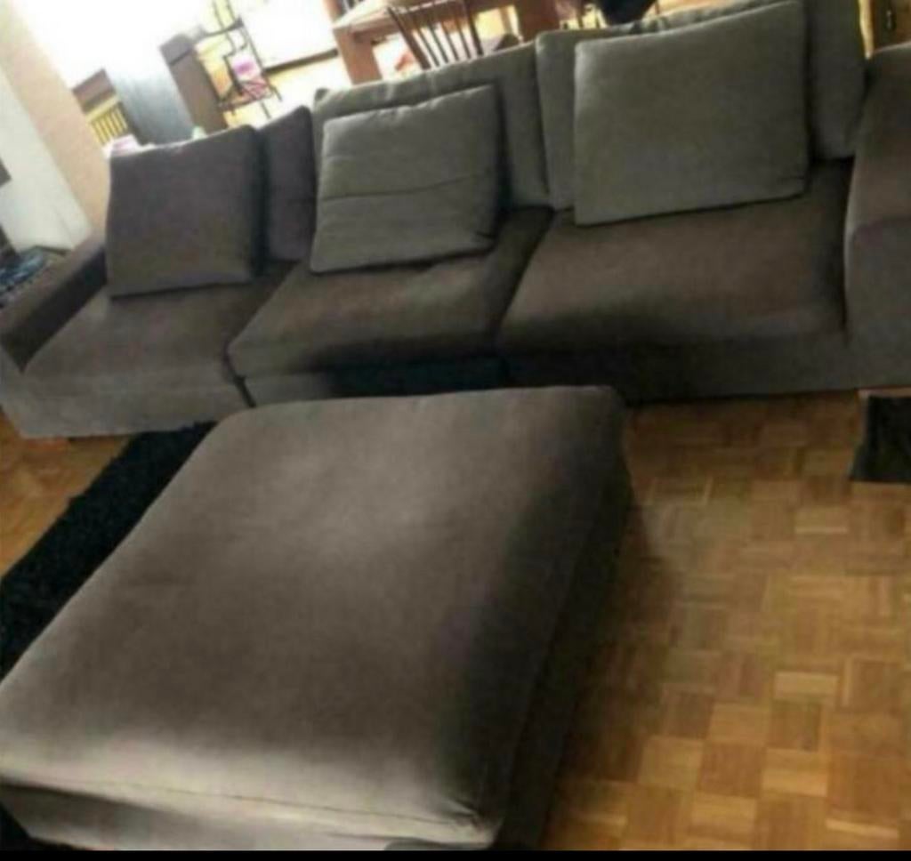 Lounge salon - protexx behandeld taupe, Huis en Inrichting, Ophalen