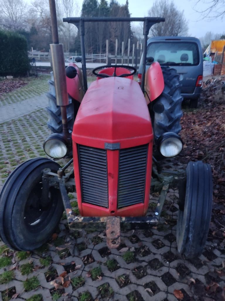 tractor, Ophalen, Oldtimer, Massey Ferguson