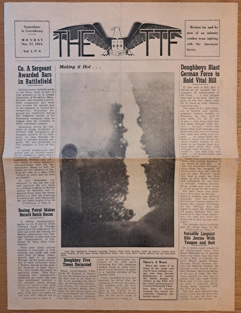 Journaux de la 83e Division/331e Régiment, Enlèvement ou Envoi, Armée de terre, Livre ou Revue