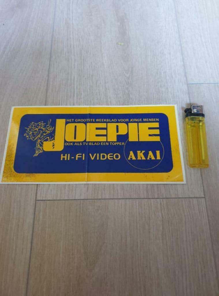 Sticker Joepie, Ophalen of Verzenden