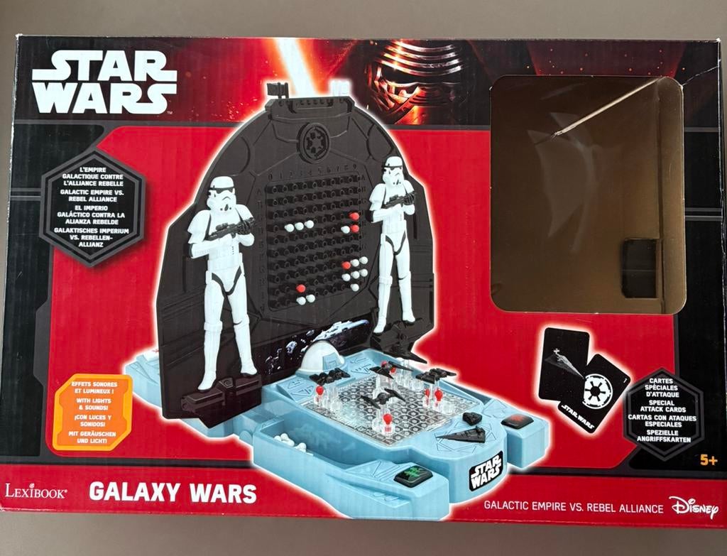 Star wars spel met licht en geluid 20 euro, Een of twee spelers, Ophalen, Zo goed als nieuw, Disney