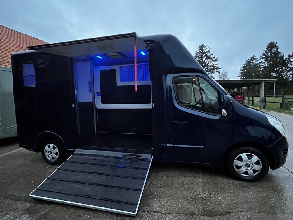 STX 46000 km !camionnette chevaux, Animaux & Accessoires, Chevaux & Poneys | Semi-remorques & Remorques, Enlèvement, Comme neuf