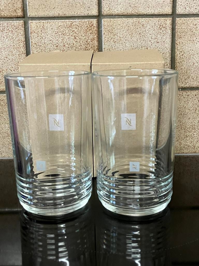 Barista Receptglazen (2 x 350ml) Nespresso, Ophalen, Nieuw, Overige typen