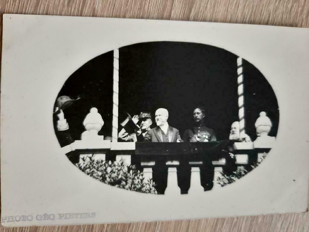3 postkaarten Koning Albert I bezoek Gent 23 juli 1919, Ophalen of Verzenden, Gebruikt, Kaart, Foto of Prent