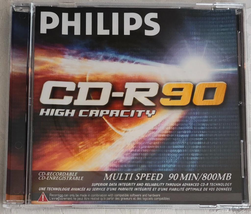 PHILIPS CD-R90 NIEUW, Enlèvement, Neuf, Cd, Philips