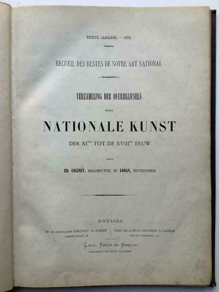 Verzameling der overblijfsels onzer nationale kunst (1873), Enlèvement ou Envoi