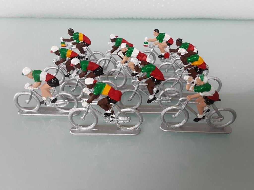 Miniatuur wielrennertjes/coureurs., Ophalen of Verzenden, Zo goed als nieuw