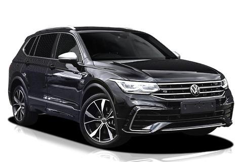 Volkswagen Tiguan Allspace RLine 2.0 TSI 4Motion-Full option, Auto's, Volkswagen, Bedrijf, Te koop, Tiguan, 360° camera, 4x4, ABS