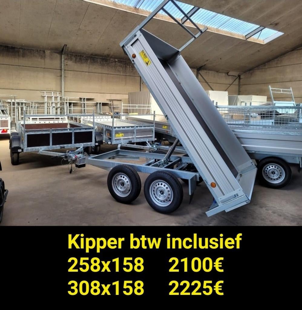 Kipper met handpomp of Electrich, Ophalen, Nieuw