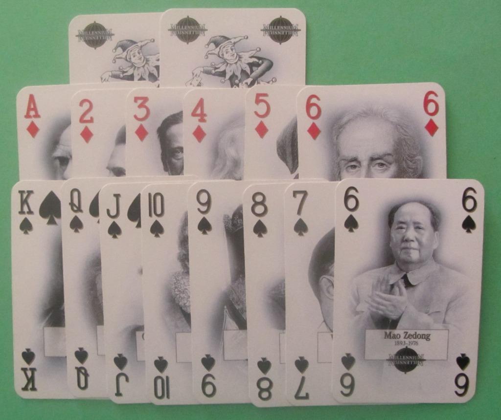 Vandemoortele Millennium Speelkaarten, Verzamelen, Speelkaarten, Jokers en Kwartetten, Gebruikt, Speelkaart(en), Ophalen of Verzenden