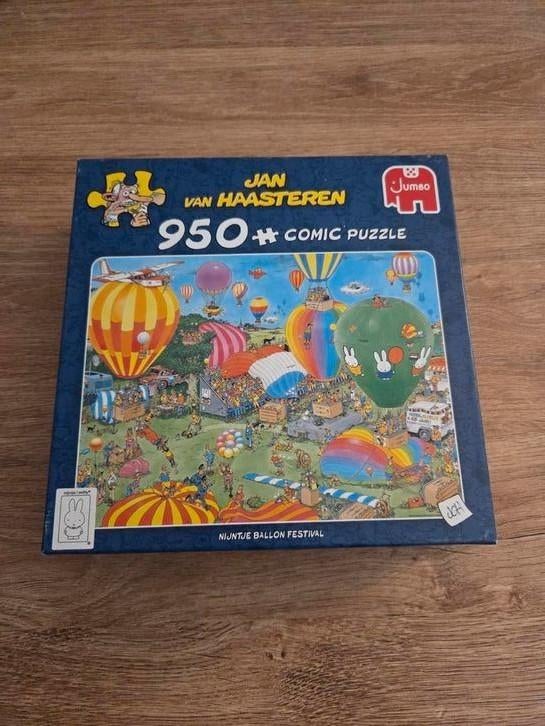 Jan Van Haasteren 950 pièces : Miffy Balloon Festival, Enlèvement ou Envoi, Comme neuf