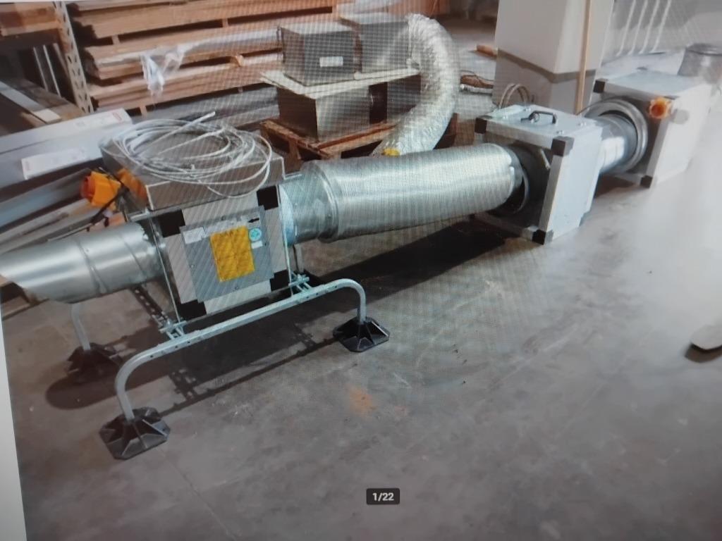 Ventilatie kanaal systeem Systemair, Doe-het-zelf en Bouw, Verwarming en Radiatoren, Ophalen, 30 tot 80 cm, Overige typen, 150 cm of meer