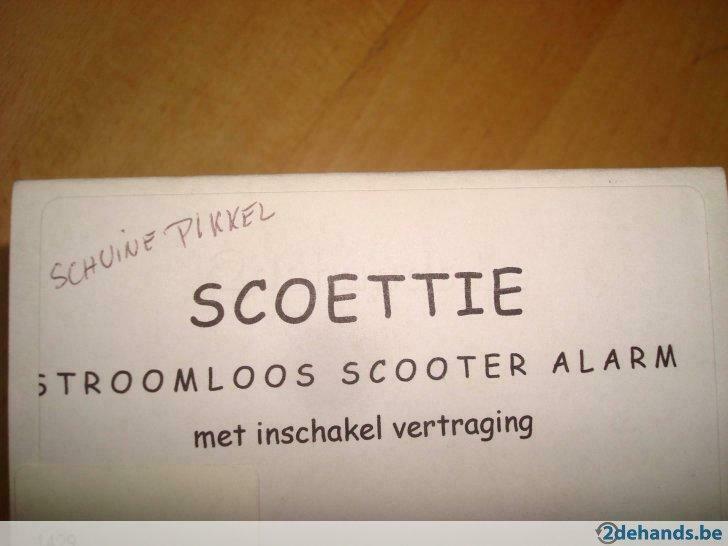 alarm scooter scoettie stroomloos, Enlèvement ou Envoi, Neuf, Autres types