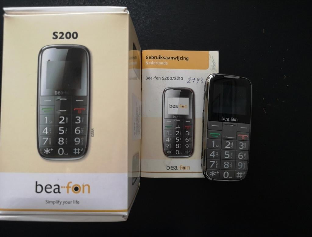 Senioren telefoon BE-FON S200, Ophalen