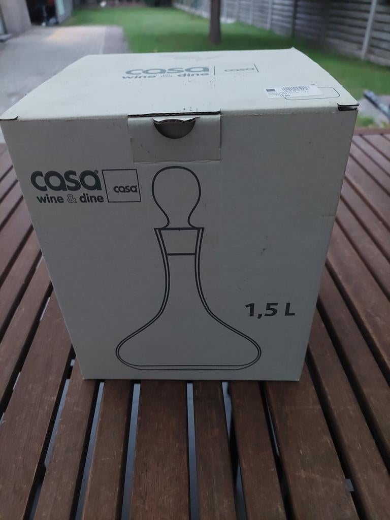 Nieuwe wijnkaraf  Casa, Huis en Inrichting, Ophalen, Nieuw