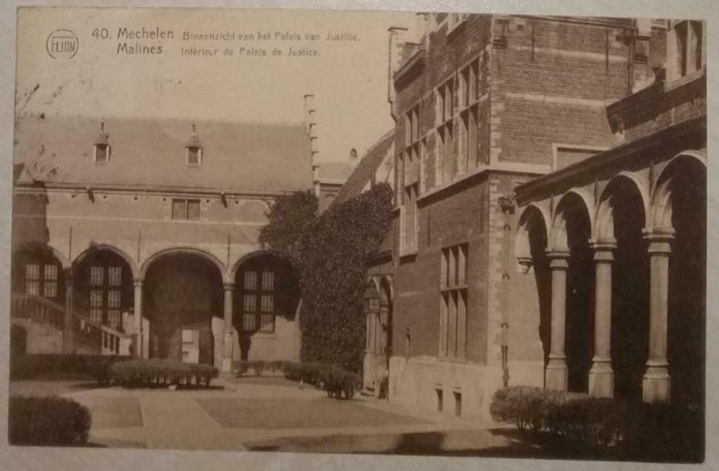 Postkaart Mechelen Binnenzicht van het Paleis vans Justitie, Collections, Cartes postales | Belgique, Enlèvement ou Envoi, 1920 à 1940