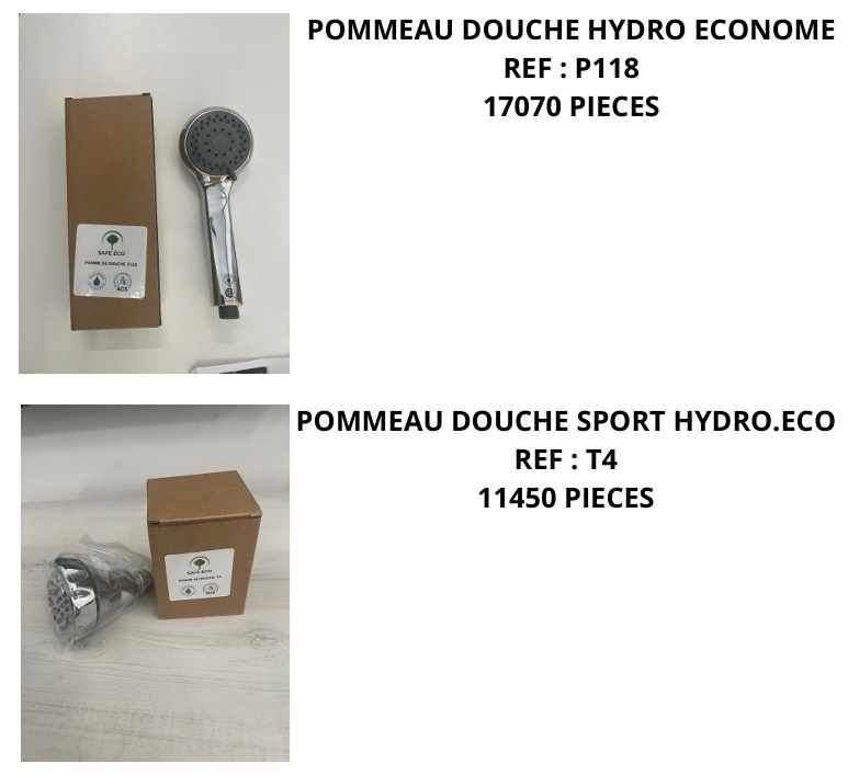 Lot de pommeaux de douche et aérateurs, Bricolage & Construction, Sanitaire, Douche, Enlèvement