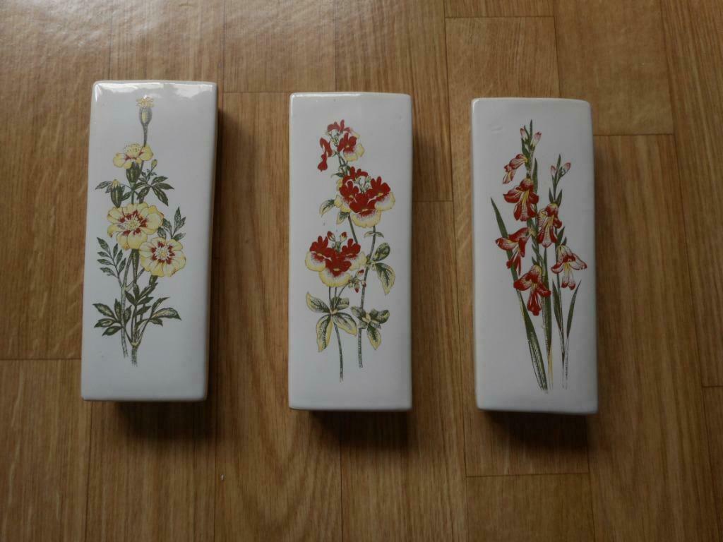 4 WATERVERDAMPERS MET BLOEMEN OP, Ophalen of Verzenden, Zo goed als nieuw