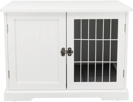 Trixie Bench Hond Home Kennel Wit - 73 x 53 x 53 cm, Dieren en Toebehoren, Ophalen, Zo goed als nieuw