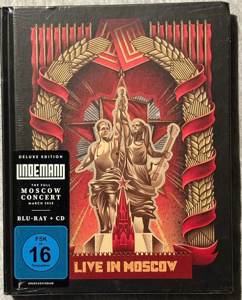 LINDEMANN - Live In Moscow, Alle leeftijden, Ophalen of Verzenden, Nieuw in verpakking, Muziek en Concerten