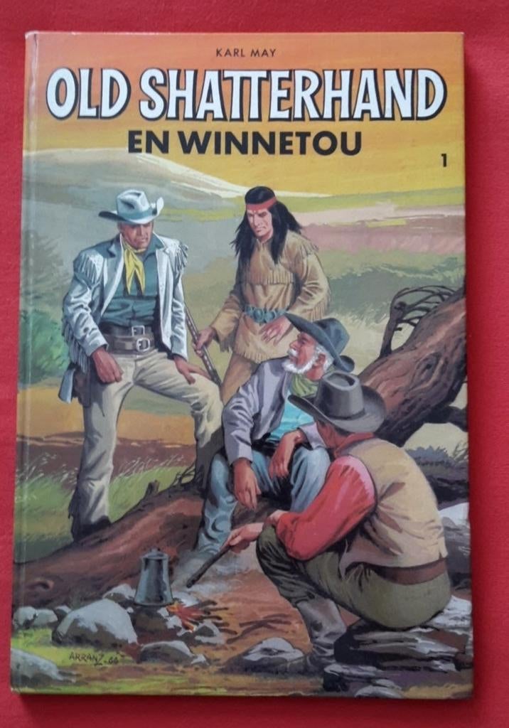Old Shatterhand & Winnetou van Karl May, Boeken, Stripverhalen, Ophalen of Verzenden, Gelezen