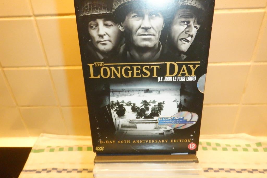 DVD The Longest Day D-Day 60TH Anniversary Edition(2DVD'S), Verzenden, Zo goed als nieuw, Oorlog