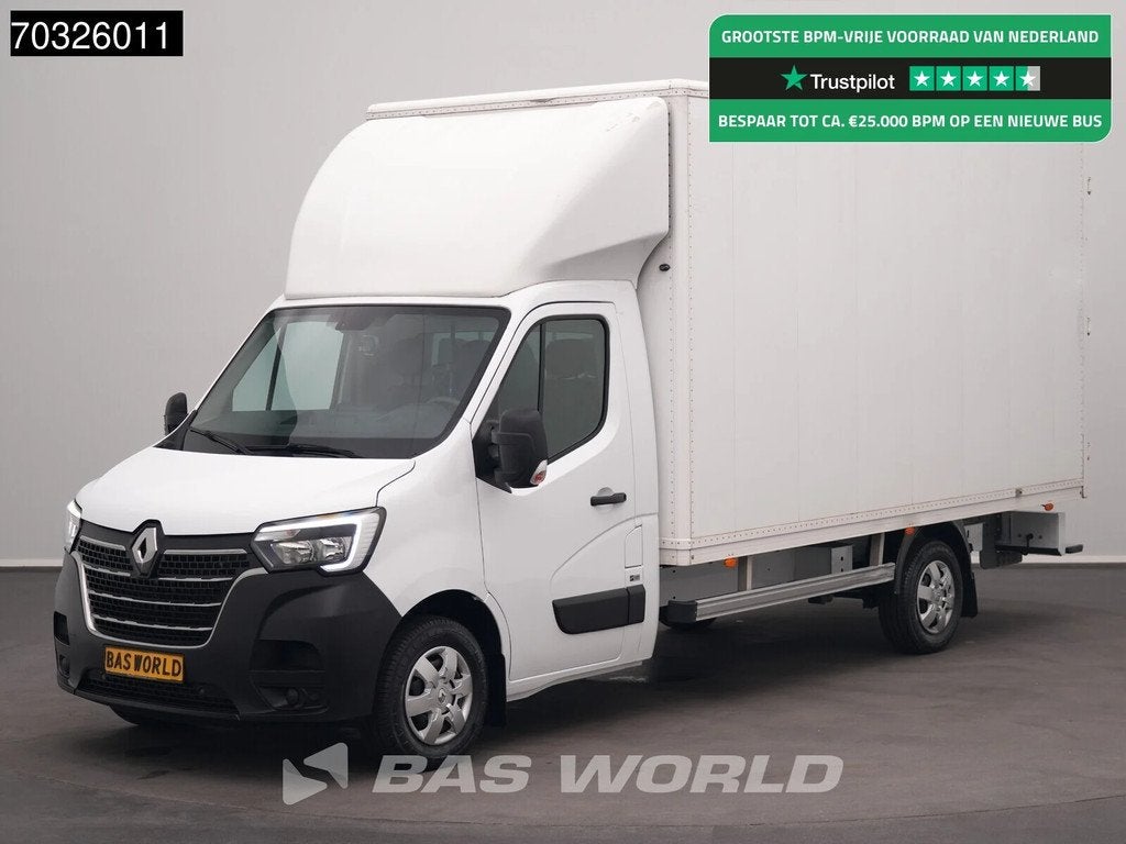 Renault Master 145PK Achterdeuren Bakwagen LED Navi Airco Cr, 2493 kg, Stof, Gebruikt, 4 cilinders