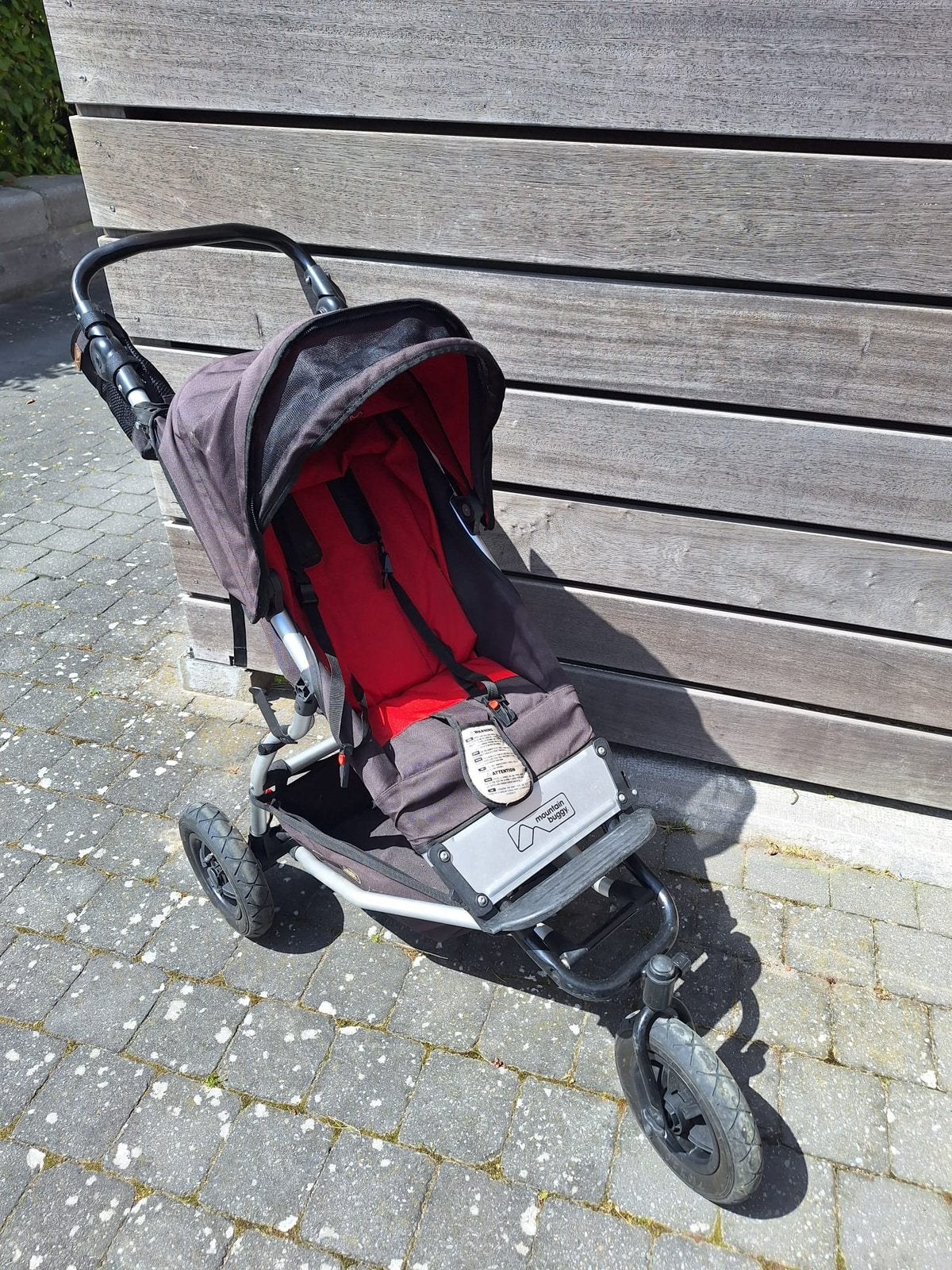 Mountain buggy + draagmand, Ophalen, Gebruikt