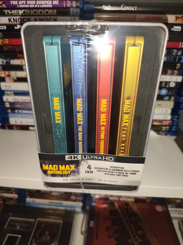Mad Max steelbook boxset blu-ray/4k nieuw verpakt, Ophalen, Boxset
