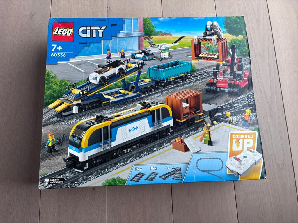 LEGO City 60336 - Goederentrein, City, Lego, Ensemble complet, Enlèvement