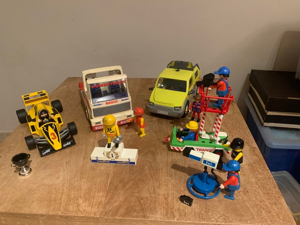 3214 / 3170 playmobiel voertuigen, Kinderen en Baby's, Ophalen, Zo goed als nieuw
