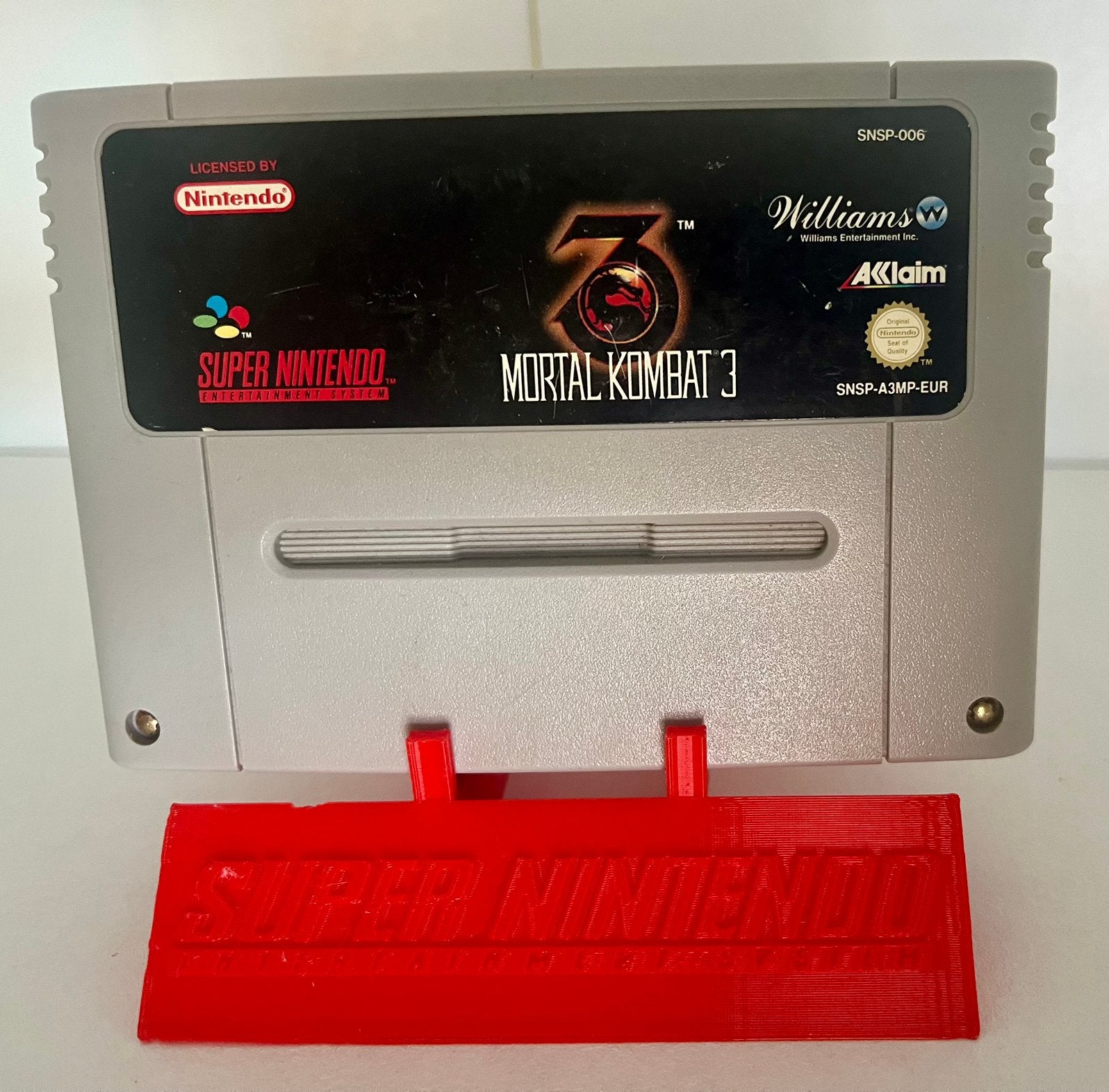 Mortal kombat 3, Games en Spelcomputers, Games | Nintendo Super NES, Ophalen, Zo goed als nieuw