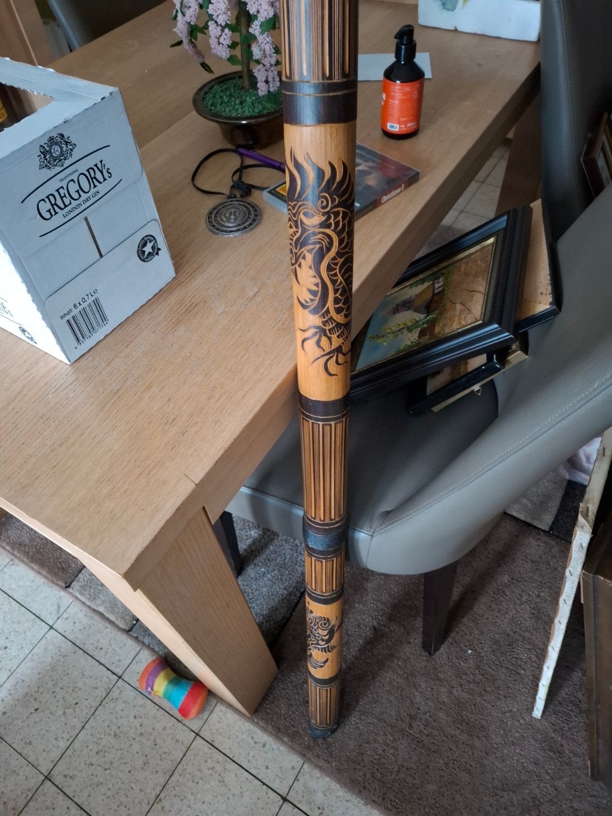 Digeridoo, Ophalen