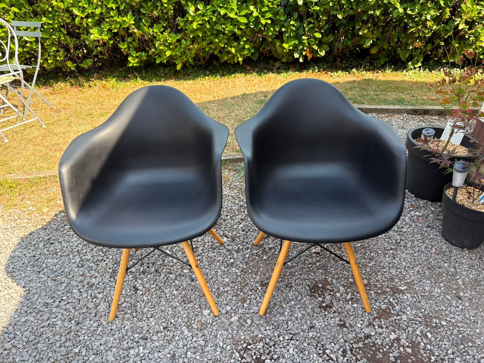 Lot de 2 chaises de salon, Enlèvement, Comme neuf