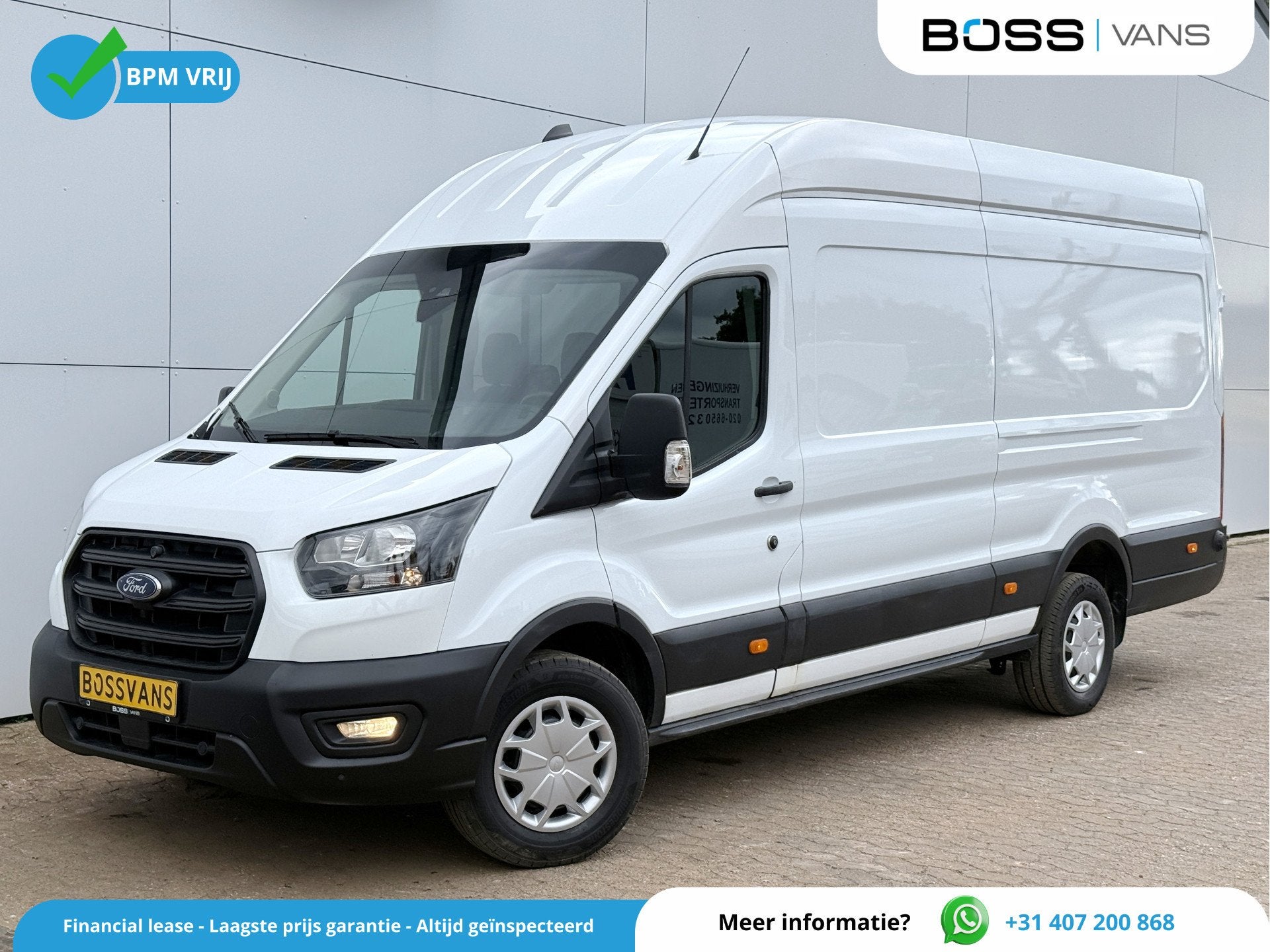 Ford Transit DC 2.0 TDCI 170PK L4H3 Dubbele Cabine 6-Stoelen, Autos, Achat, Entreprise, 2626 kg, Boîte manuelle
