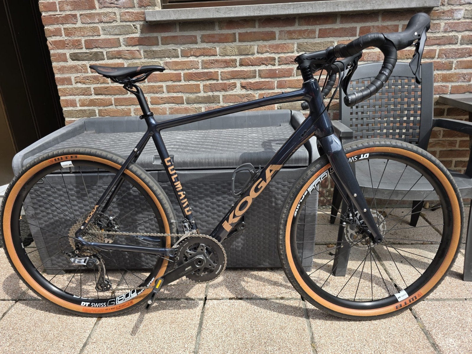 Koga Gravelbike, Ophalen
