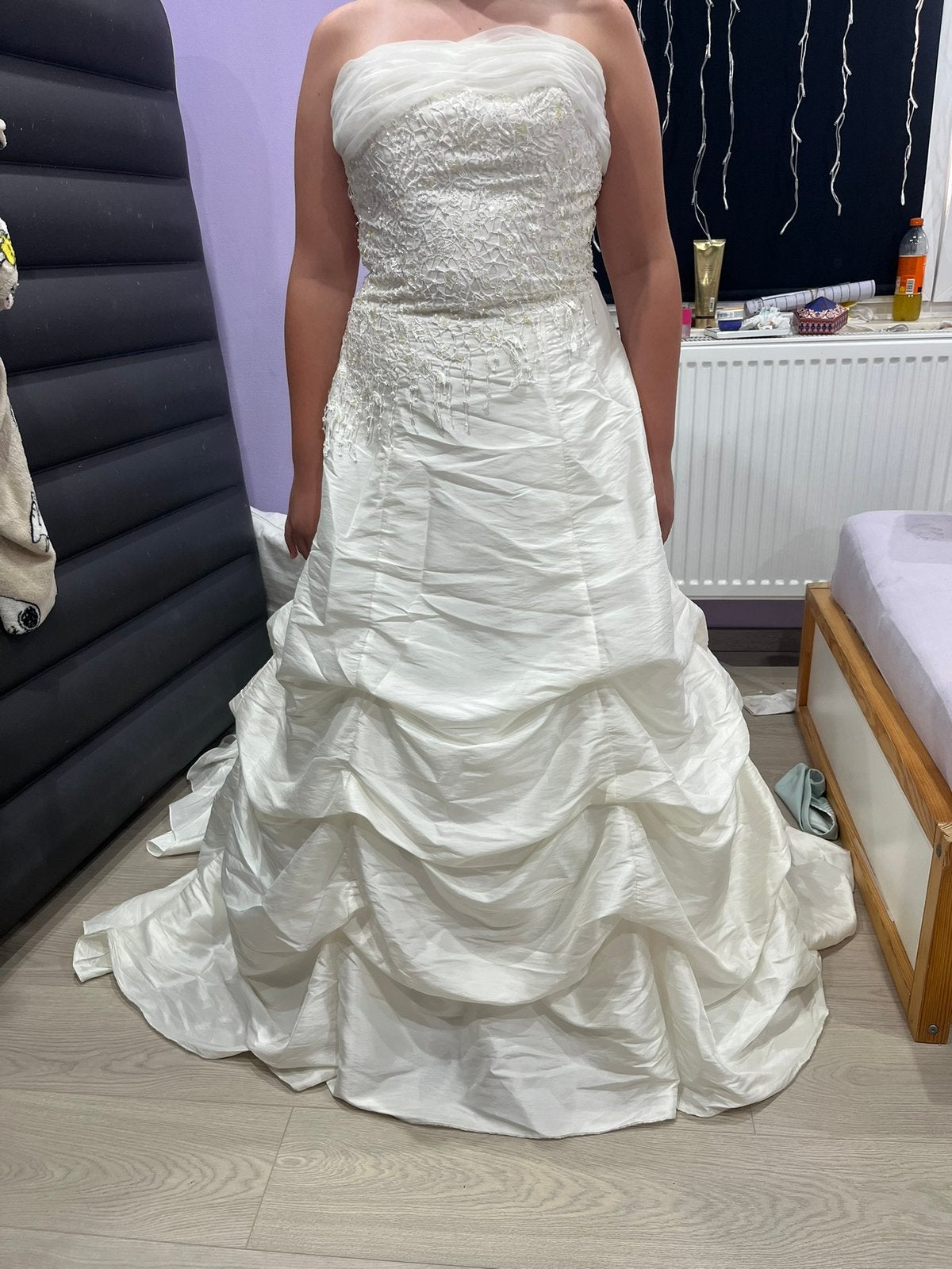 Robe de mariée a vendre., Enlèvement, Porté, Autres couleurs, Robe de mariée