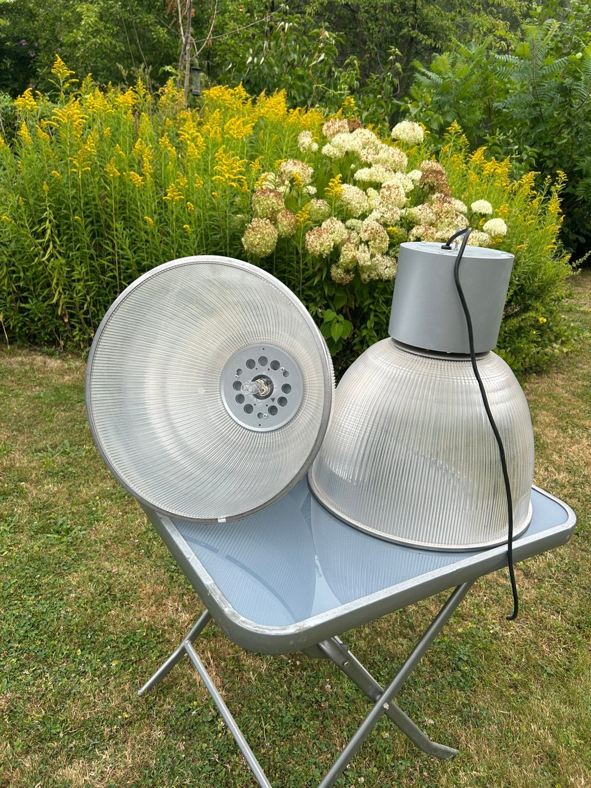 Industriele grote lampen, Ophalen, Gebruikt, Kunststof