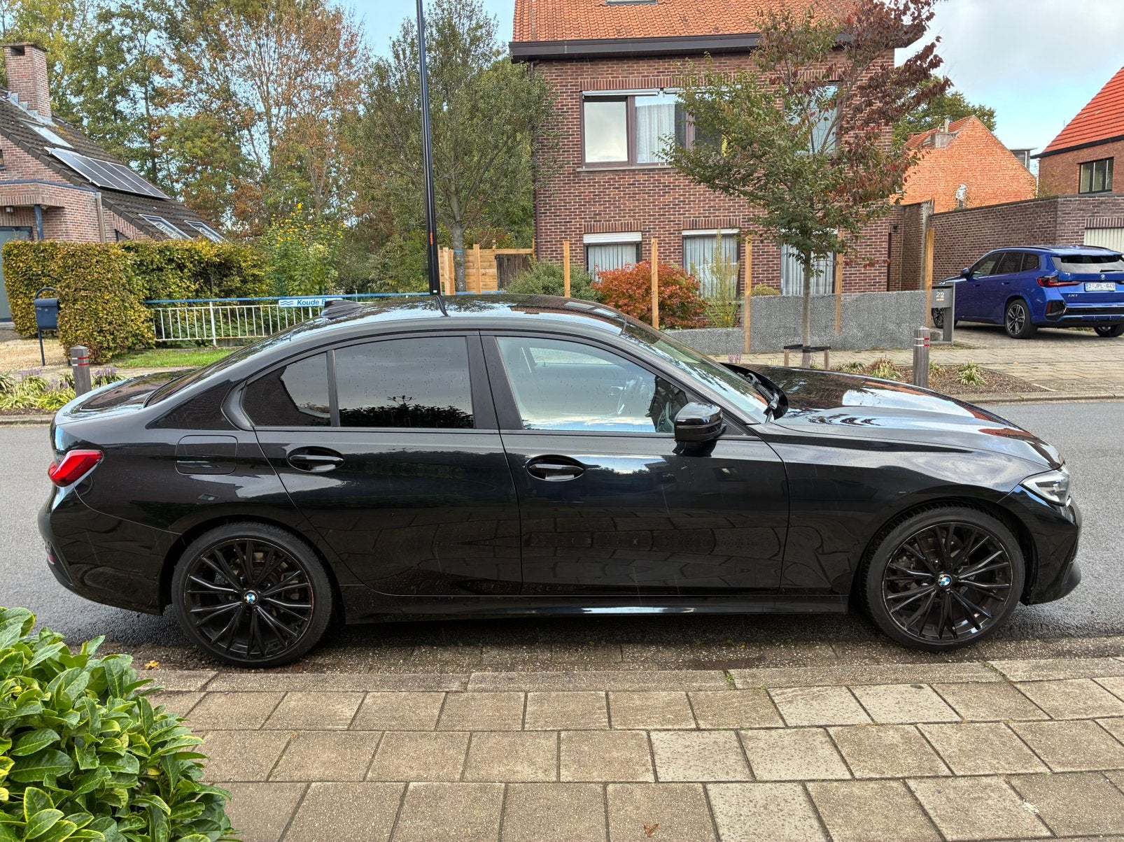 BMW 318d 2.0 Diesel Automaat, Autos, Achat, Euro 6, Noir, 5 portes