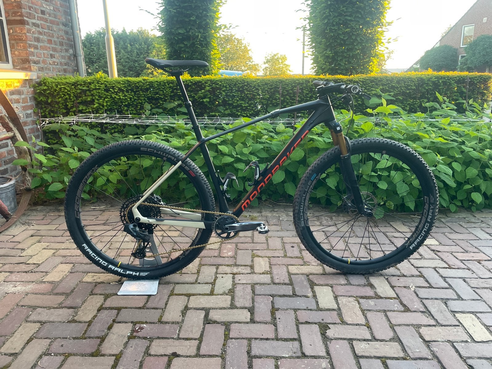 Mondraker chrono carbon rr maat xl, Ophalen, Zo goed als nieuw