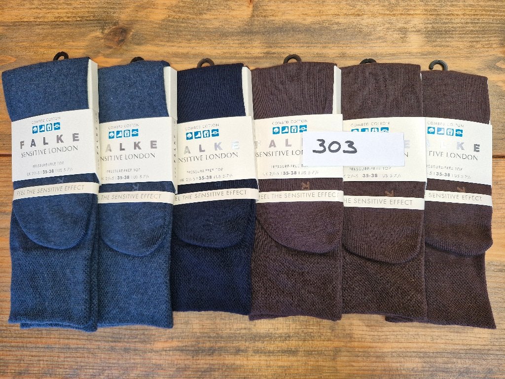Falke Dames Kousen Sensitive London maat 35/38 Pakket 303, Kleding | Dames, Sokken en Kniesokken, Overige kleuren, Maat 35 t/m 38