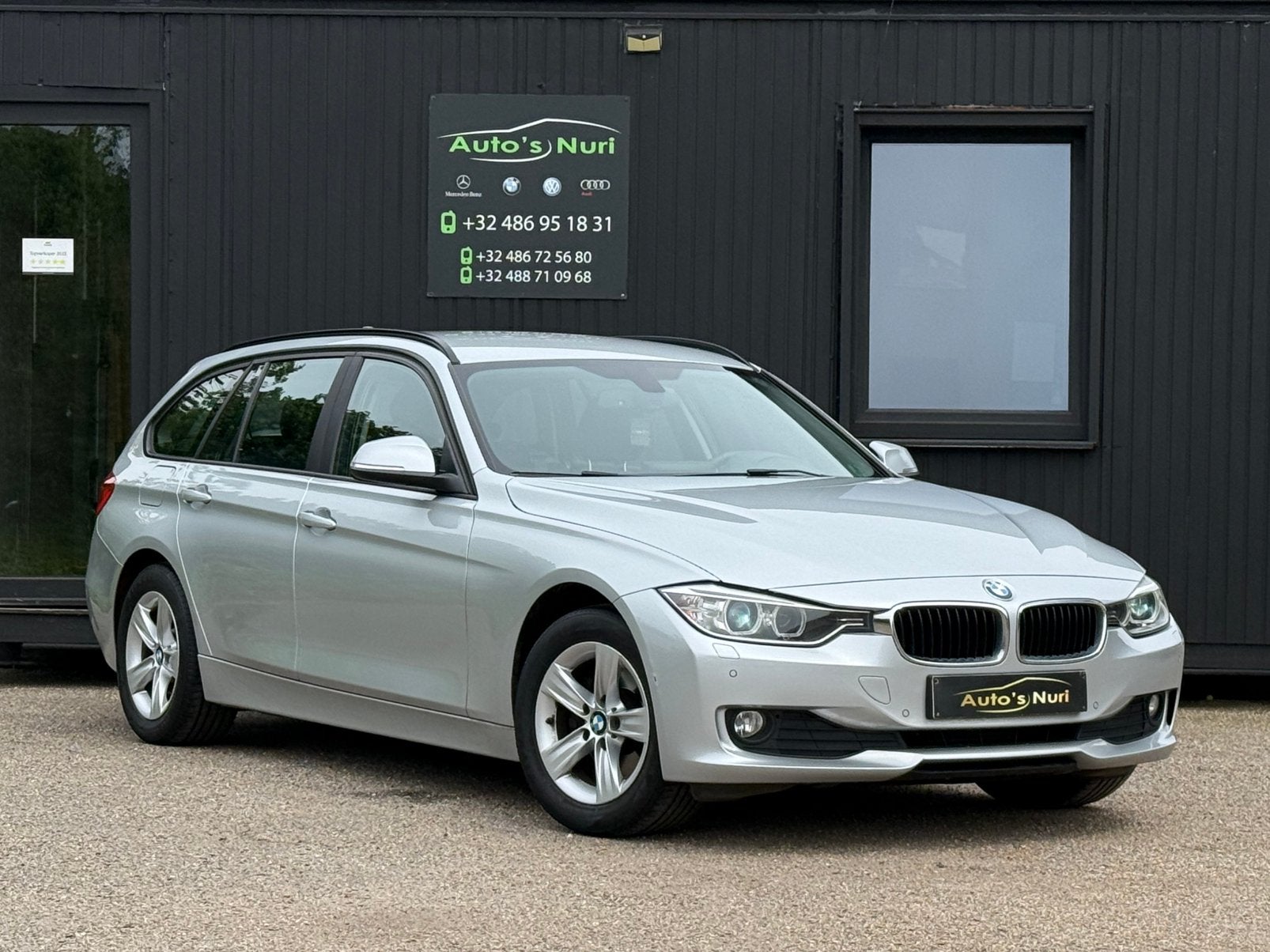 Bmw 320d touring automaat diesel 2014 navi, Auto's, Automaat, Zwart, Bedrijf, 5 deurs