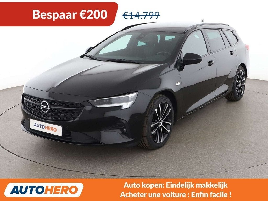 Opel Insignia 2.0 CDTI Ultimate (bj 2021, automaat), Auto's, Gebruikt, 1666 kg, 128 kW, Zwart
