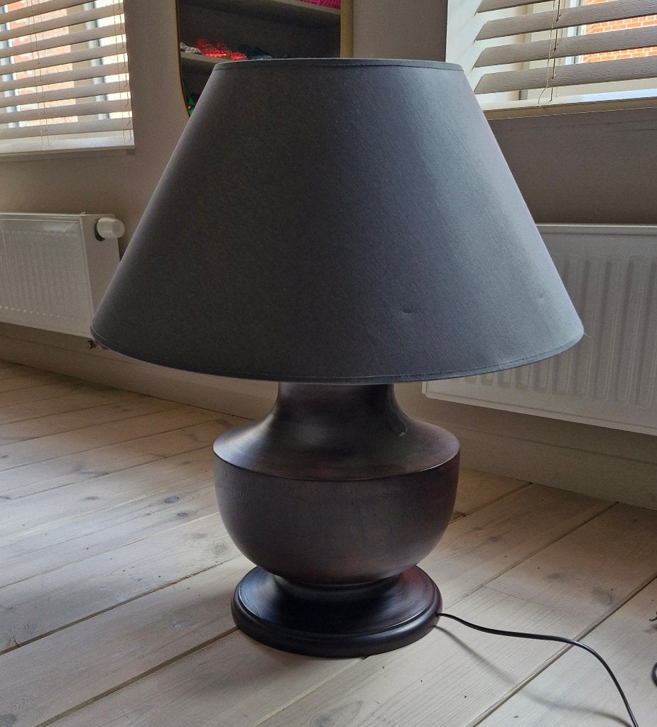 Mooie Japandi/landelijke lamp - perfecte staat, Ophalen, Zo goed als nieuw, Gloeilamp