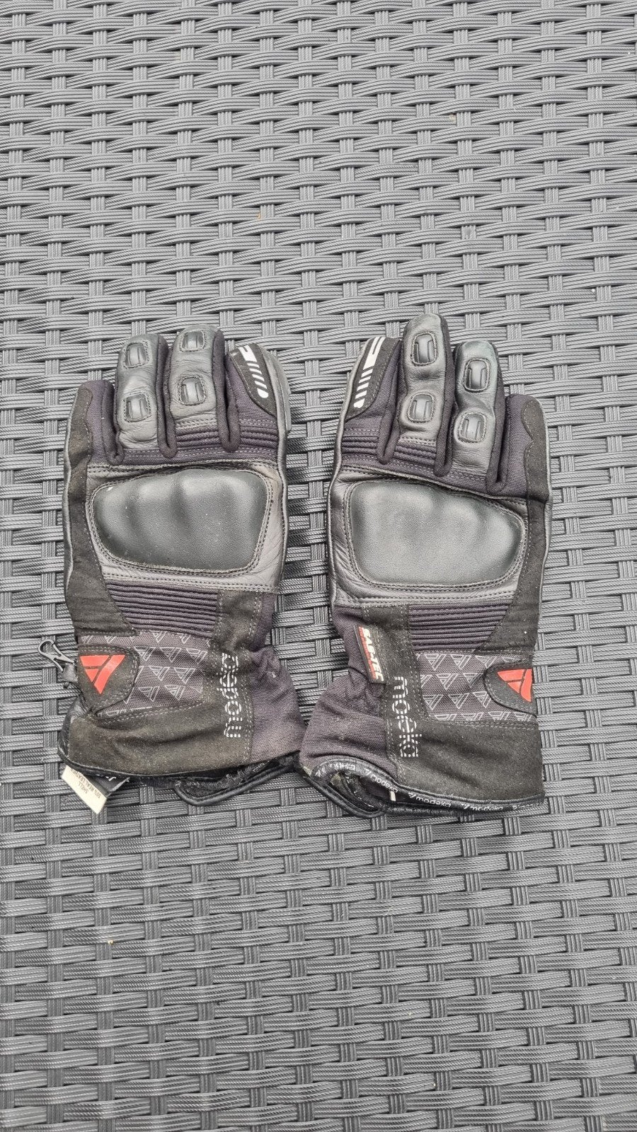 Modeka motor handschoenen, Ophalen, Handschoenen
