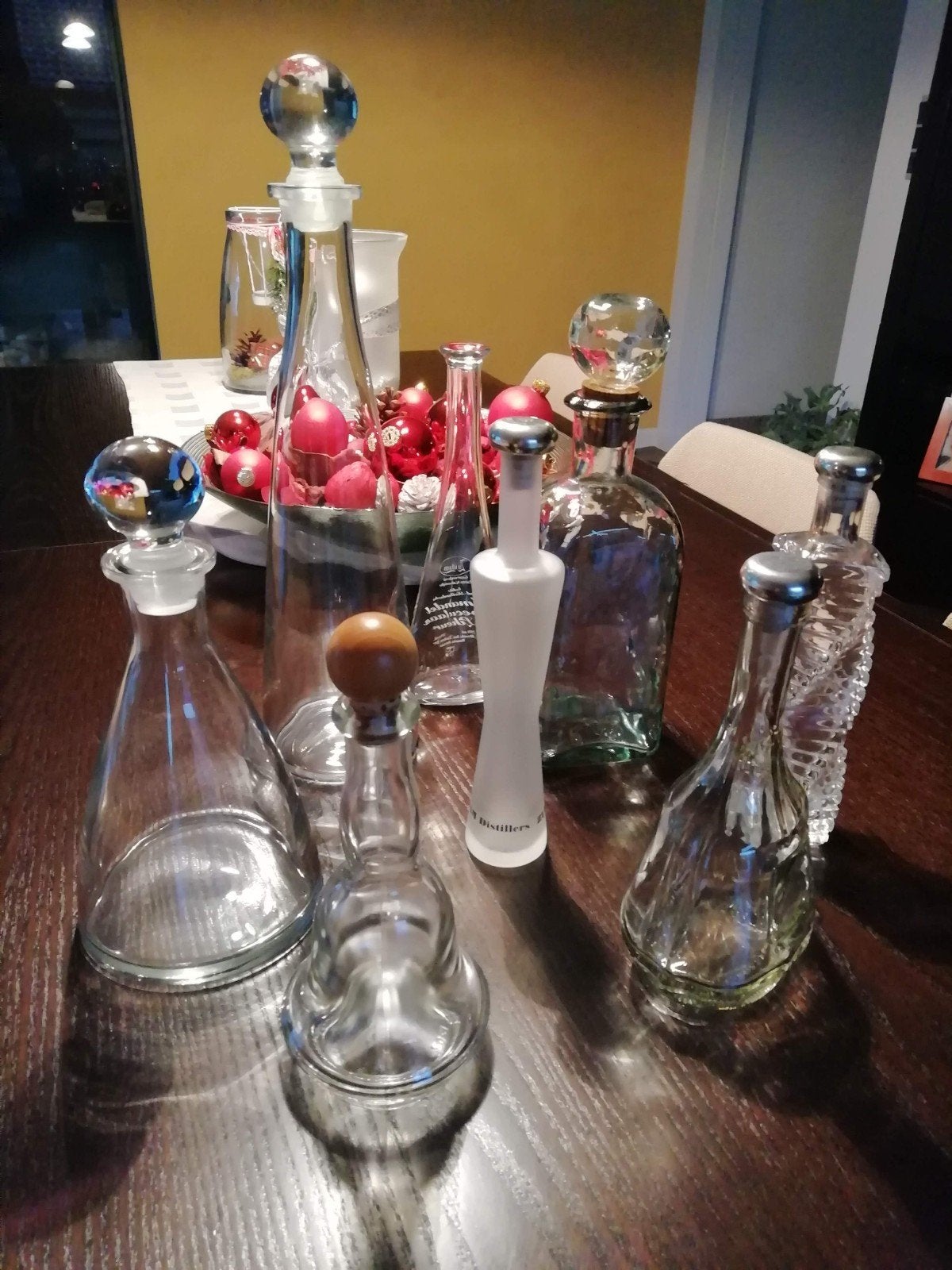 Allerlei karaffen met dop, Ophalen of Verzenden