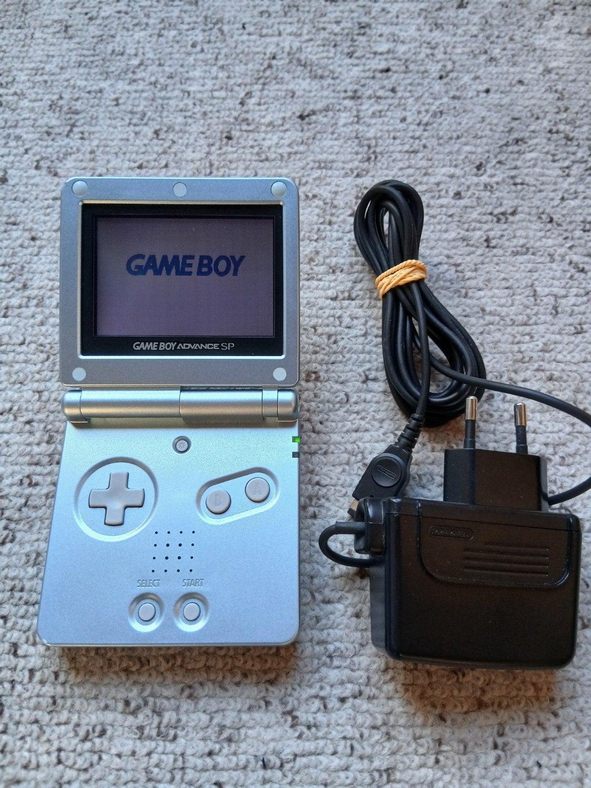 Game Boy Advance SP Artic Blue, Ophalen of Verzenden, Game Boy Advance