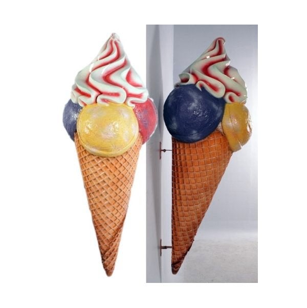 Hangende ijsdecoratie - Ijsje - 215 cm, Ophalen, Nieuw