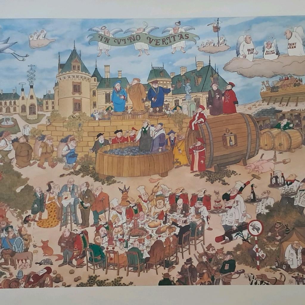In Vino Veritas, Ophalen