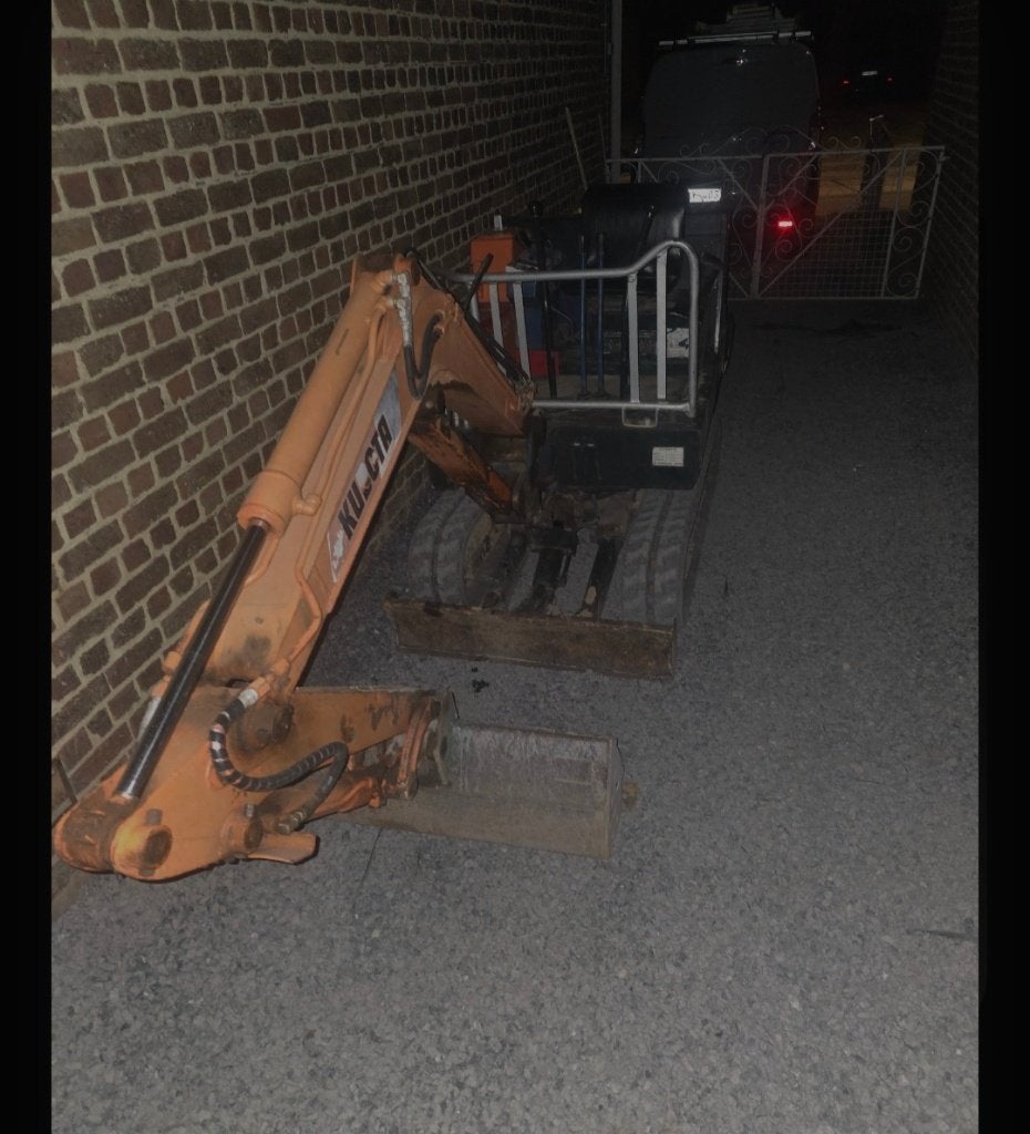 Kubota KX41 minigraver – 2300 uur – 2 bakken, Doe-het-zelf en Bouw, Ophalen, Gebruikt